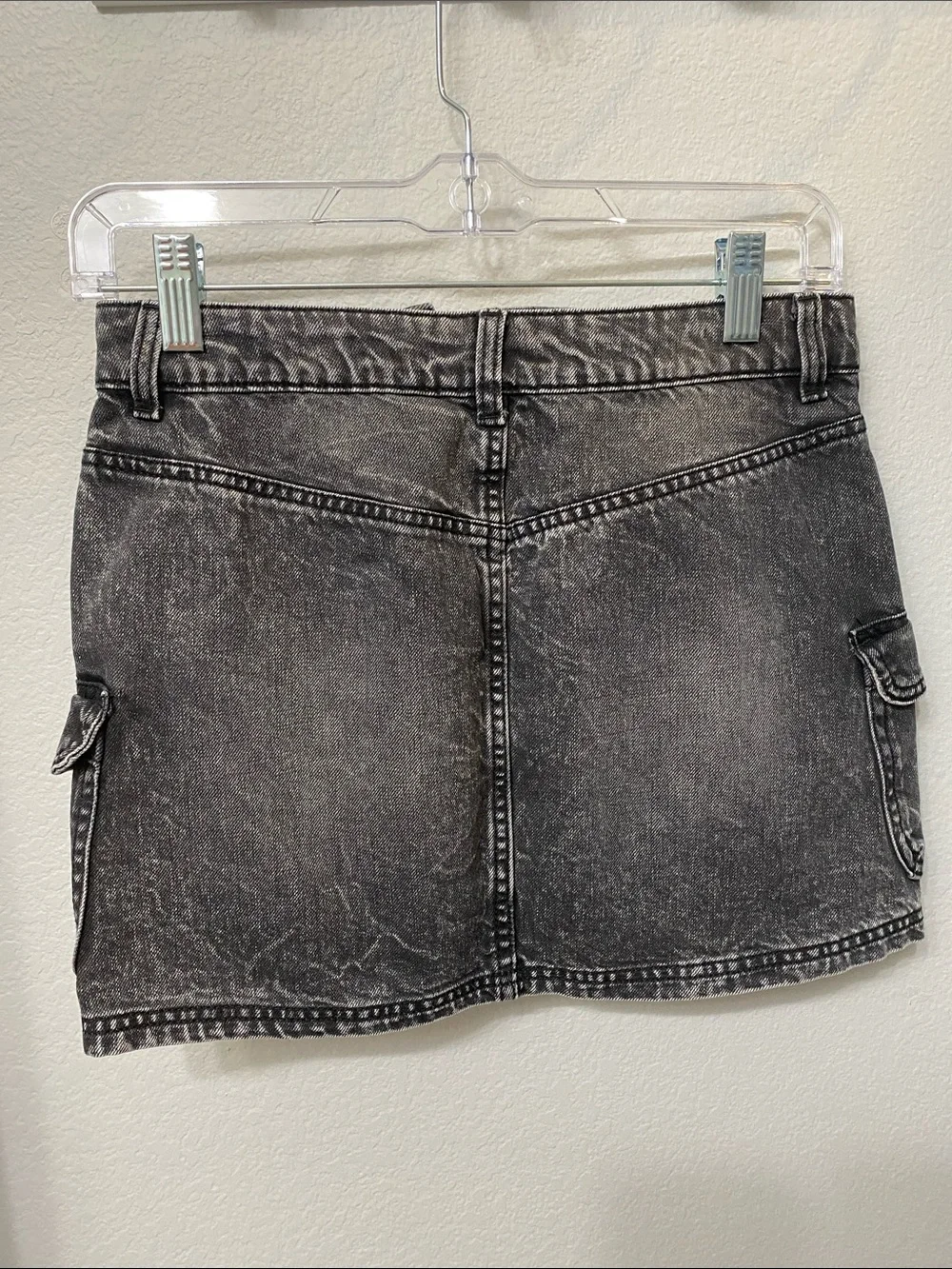 Divided denim mini